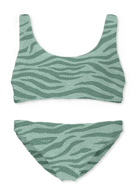 Costume 2 pezzi con stampa SAINT BARTH | BAK0006 BAKER WP03041H CRINL ZEBRA COLOR 53